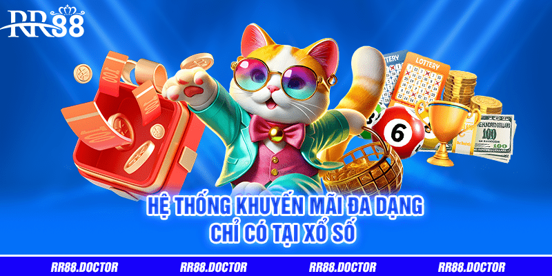 Hệ thống khuyến mãi đa dạng chỉ có tại xổ số 