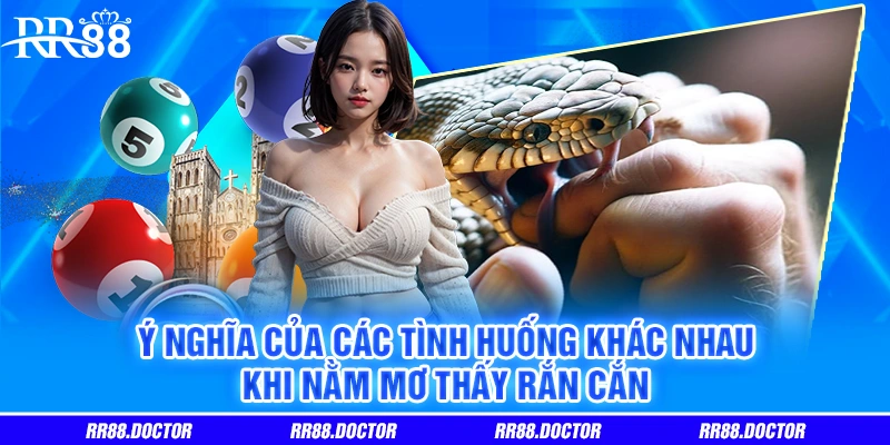 Ý nghĩa của các tình huống khác nhau khi nằm mơ thấy rắn cắn